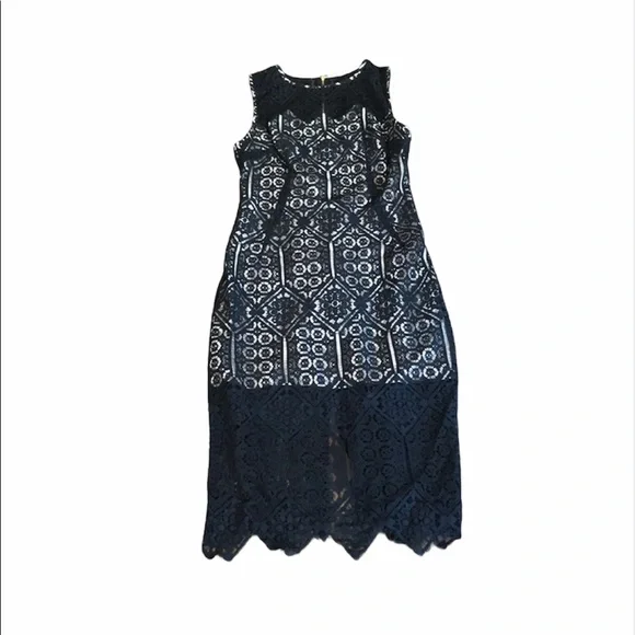 marciano black lace dress Guess By Marciano Women's Enchant Lace Dress In Black Long Sleeves Size S